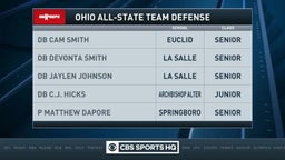 2022 Ohio State commits C.J. Hicks and Gabe Powers both selected on 2020 Ohio all-state first team