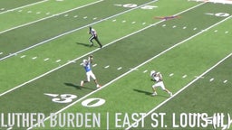 5-star wide receiver Luther Burden - 2020 Highlights