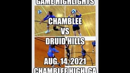 20210814 Chamblee vs Druid Hills Game Highlights