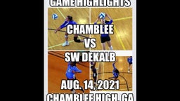 20210814 Chamblee vs SW Dekalb Game Highlights