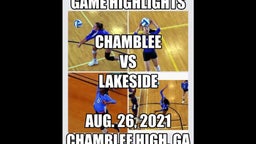 20210826 Chamblee vs Lakeside Game Highlights