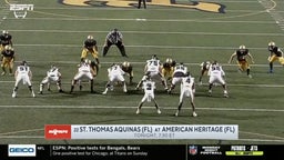 High school football: St. Thomas Aquinas vs. American Heritage preview on CBS HQ