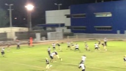 Diego Elorduy catches 85 yd TD pass