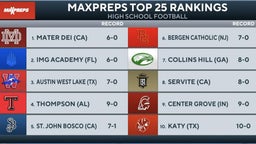 High school football rankings: MaxPreps Top 25 - Week 10