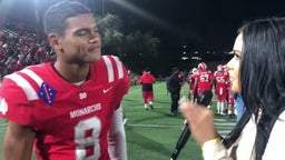Mater Dei's 4-star wide receiver C.J. Williams interview | 2022 Notre Dame commit