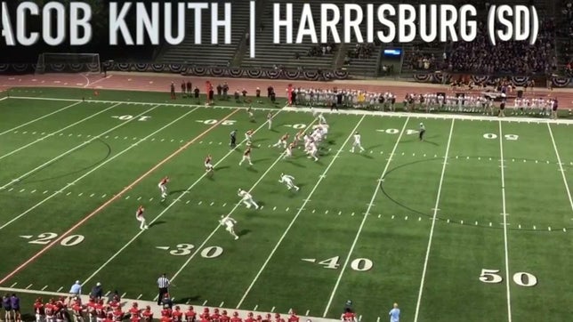 Regular season highlights of Harrisburg's (SD) 3-star quarterback Jacob Knuth during his senior year.