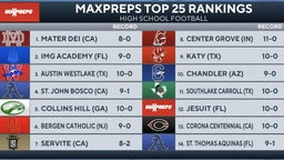 High school football rankings: MaxPreps Top 25 - Week 13