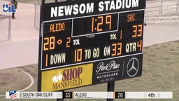 HIGHLIGHTS: South Oak Cliff UPSETS three-time defending Texas state champs Aledo 33-28