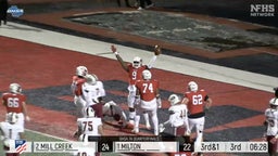 Five-star LT Overton leads No. 21 Milton to 36-27 win over Mill Creek in Georgia 7A playoffs