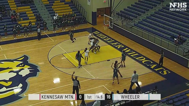 Mfreke Johnson's highlights from away game @ Wheeler - 11/30/21