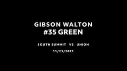 vs Union GIBSON WALTON highlights