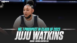 Top 2023 basketball player JuJu Watkins game highlights