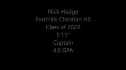 Nick Hadge: 15 PTS / (3) 3PT