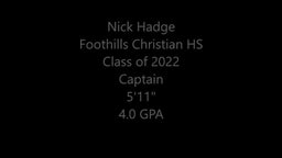 Nick Hadge: 33 PTS - (4) 3PT - 12/21/21