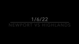 Newport vs Highlands 1/6/21