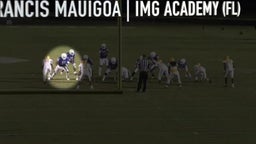 5-star offensive tackle Francis Mauigoa | 2021 Highlights