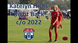 Katelyn Hicks (c/o 2022) - Right Back
