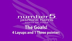 Jasmine Harris: Meeting her Goals!