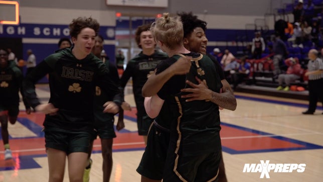 Knoxville Catholic (TN) defeats Memphis University 48-45 at the Battle of the Bluffs event on December 11, 2021.