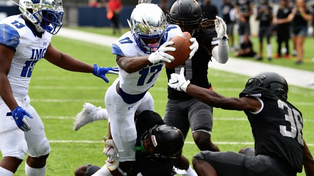 Junior season highlights of IMG Academy's (FL) 5-star wide receiver Carnell Tate.