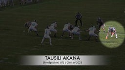 4-star defensive end Tausili Akana | 2021 Highlights