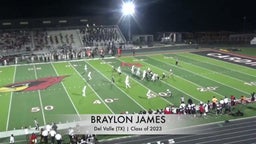 4-star wide receiver Braylon James | 2021 Highlights