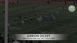 4-star wide receiver Jurrion Dickey | 2021 Highlights