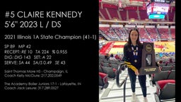 Claire Kennedy 2023 DS/L - 2021 Illinois State Championship