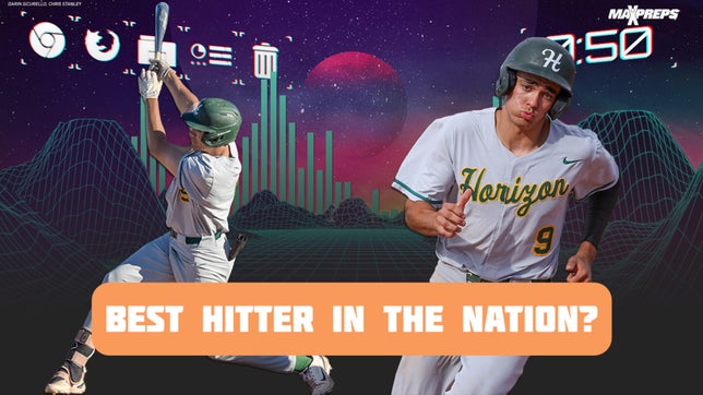Horizon's Dominic Chacon is the current home run leader throughout the country with 10 bombs.
