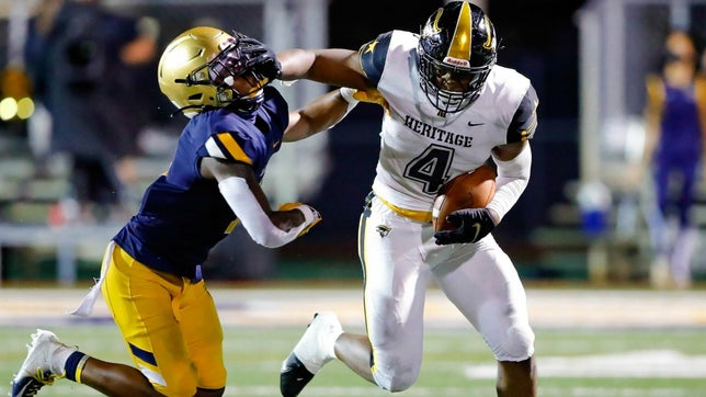 Junior season highlights of American Heritage's (Plantation, FL) four-star running back Mark Fletcher Jr.