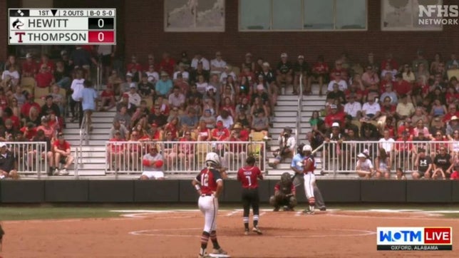 Thompson beat Hewitt-Trussville 2-0 to win the Alabama 7A state title.