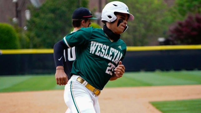 Highlights of Druw Jones and Wesleyan (Norcross) vs. North Cobb Christian (Kennesaw) in the Georgia Class A Private state championship. Wesleyan swept North Cobb Christian in a best-of-three series. They won Game 1, 3-0 and Game 2, 18-3.