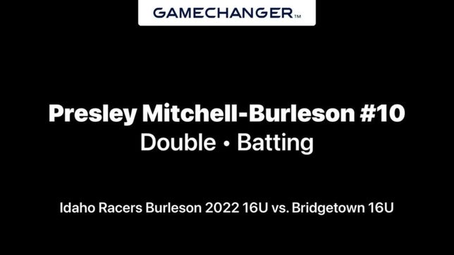 Presley Mitchell-Burleson Double VS Bridgetown