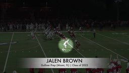 5-star wide receiver Jalen Brown | 2021 Highlights