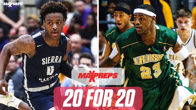 The rise of LeBron & Bronny James, Khalil Edney's buzzer beater, and Bishop Sycamore among top 20 stories of the last 20 years.