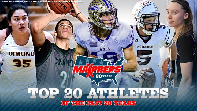 Derrick Henry of Yulee (FL) and Patrick Mahomes of Whitehouse (TX) among best athletes of last 20 years.