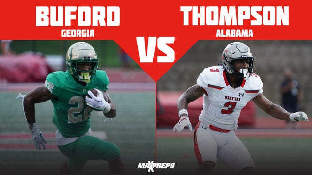 Alabama pledge Justice Haynes shows why he's one of the nation's top prospects with a pair of touchdowns in 38-7 win.