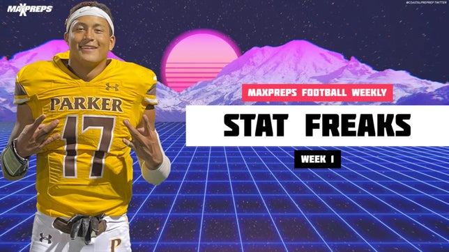 Parker Burk of Tri (IN) and Christopher Williams of Francis Parker (CA) headline week one of MaxPreps Football Weekly Stat Freaks.