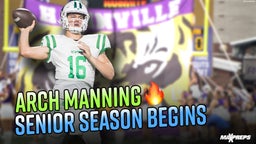 Arch Manning's Senior Season is Officially Underway | FULL HIGHLIGHTS vs Hahnville
