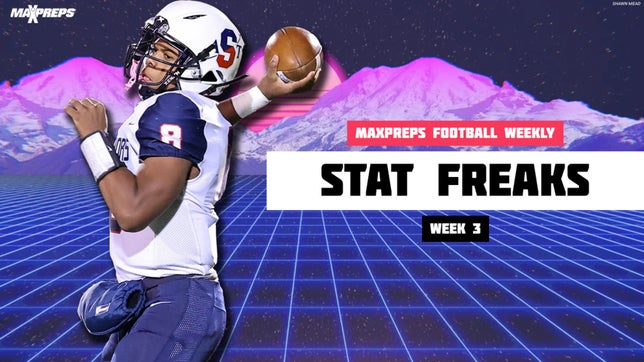 T.J. Burkhalter Jr. of Klein Forest (TX) and Isaiah Marshall of Southfield Arts & Tech (MI) headline week three of MaxPreps Football Weekly Stat Freaks.