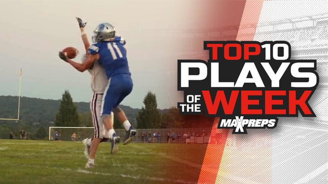 An incredible catch and touchdown run headlines the top 10 plays of week 4 of the 2022 high school football season.