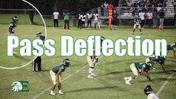 Larry Pickett Jr with 2 pass deflections, a forced fumble, several key blocks and tackles against Knightdale!