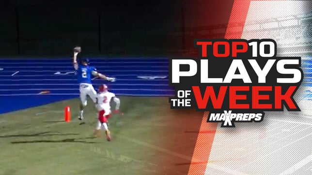 An impressive touchdown run headlines the top 10 plays of week 5 of the 2022 high school football season.