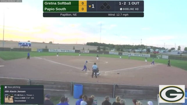 Home run
1st inning