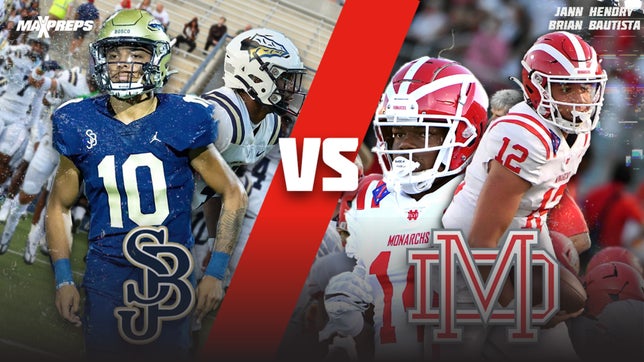 Highlights of Mater Dei's (Santa Ana, CA) 17-7 win over St John Bosco (Bellflower, CA).