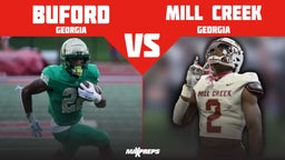 Bufords Hosts Mill Creek in Georgia Game of the Year