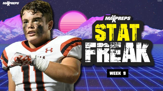 Reese Roller of Verdigris (Claremore, OK) headlines week nine of MaxPreps Football Weekly Stat Freaks.