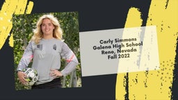Carly Simmons Galena High School Reno Nevada Fall 2022