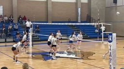 Needville varsity volleyball