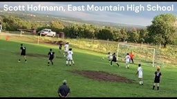 Scott Hofmann, East Mountain High School Soccer 2022, 1st half vs. Santa Fe Prep